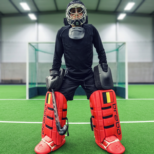 Kit d'entraînement de gardien de but de hockey sur gazon Eoin Winston de haute qualité et écologique : Gants, protège-jambes, crosse et protection abdominale pour l'extérieur - Product Image 3