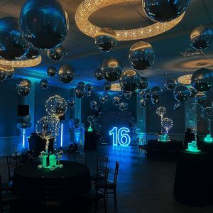 Tùy Chỉnh Marquee Chữ 4ft Lớn Đứng Neon Dải Dấu Hiệu Số Thư Ánh Sáng Đứng Với Acrylic Ủng Hộ Cho Sinh Nhật Dấu Hiệu - Product Image 5