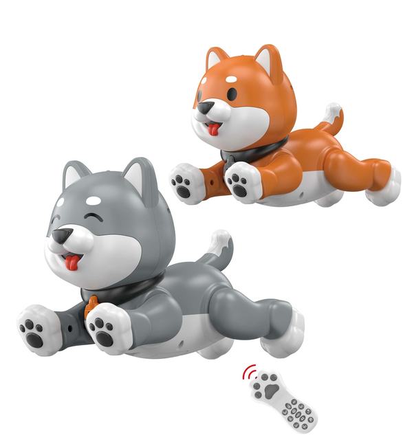 2025 Newest Intelligent Smart Electric RC Stunt Dog Robot Touch & Programmable Remote Control Dog Robot Toy for Kids