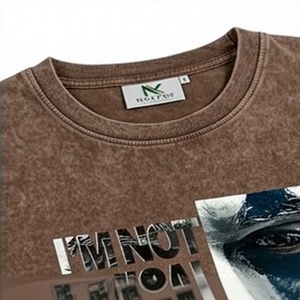 Camiseta Casual de Manga Corta con Cuello Redondo para Hombre, 100% Algodón, con Estampado de Frase de Joker y Diseño con Foto Impresa - Product Image 5