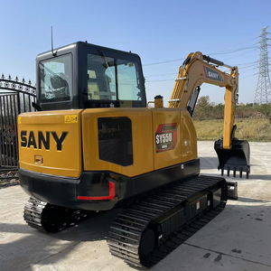 Excavadora Sany SY55U de Segunda Mano, 5.5 Toneladas, Compacta, Mini Excavadora de Cadenas, en Stock, Lista para Enviar, en Buen Estado de Funcionamiento - Product Image 1