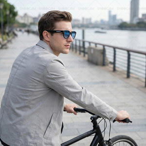 แว่นตา ChatGPT AI พร้อมกล้องและอัลกอริธึม Debounce สำหรับกีฬา แว่นตา<span class=keywords><strong>แปล</strong></span><span class=keywords><strong>ภาษา</strong></span>อัจฉริยะ แว่นตา AI ความละเอียด 4MP - Product Image 1