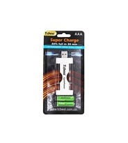 Pin Sạc 1.5V LITHIUM USB AA 2800MAh Áo Khoác PVC 2 * AA + Sạc - Product Image 3