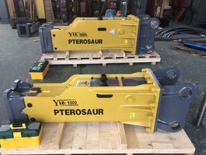 Yantai Tipo de Caixa YLB1000 SB50 20CrMo Martelo Hidráulico Disjuntor Certificação CE 100mm Diâmetro <span class=keywords><strong>Rod</strong></span> para 11-16T Escavadeiras Secundárias - Product Image 3