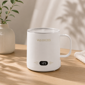 New Arrival 110ml Portable Hair removal Wax <b>Heater</b> Patented Small despilatory Wax Warmer with Digital Display for Beginners - Product Image 1