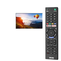 RMF-TX300E pour Sony Smart Bravia LED LCD 4K Android TV Télécommande avec Google play et bouton Netflix