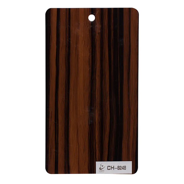 Home Furniture Cabinet Door Front Wood Grain Acrylic Sheet New Color From China