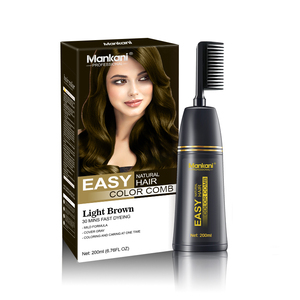 Crema para teñir el cabello permanente sin amoníaco de Grado Superior OEM 200ml-Cubre canas y color duradero para todo tipo de cabello para uso doméstico - Product Image 3