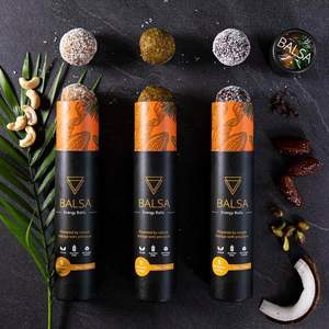 Emballage cadeau en carton de forme ronde personnalisé naturel Tube en papier de chocolat gastronomique pour Nutty Choco - Product Image 2