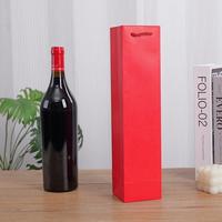 Sac de transport en papier kraft personnalisé de luxe pour bouteilles de vin et de bière, emballage cadeau haut de gamme pour les expositions, le shopping et la promotion