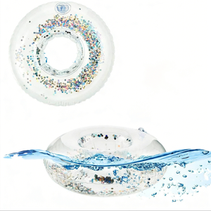 Portavasos inflable de PVC personalizado de fábrica - <span class=keywords><strong>Posavasos</strong></span> flotante para <span class=keywords><strong>piscina</strong></span> con lentejuelas, anillo de natación de verano, <span class=keywords><strong>posavasos</strong></span> para vasos al por mayor - Product Image 5