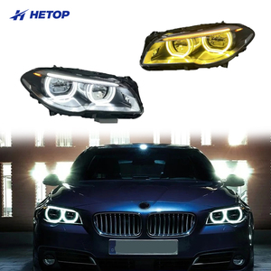 HETOP US F10 Koplamp 2010-2017 5 Serie Dubbele Kleur Upgrade Gemodificeerde DRL Ikon Style Auto LED Koplamp Plug and Play voor BMW - Product Image 1