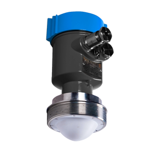 مستشعر مستوى الرادار الصناعي RS-485 بتردد 80 جيجاهرتز من دونجران لخزانات المياه والسوائل والمواد الصلبة والمساحيق والحبيبات، مدى 0~10~20~30~60~120 متر، معدني طراز DRUL-99G - Product Image 1