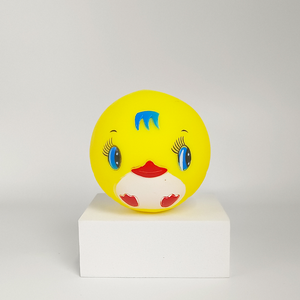 Üretici Toptan Satış Eko Dostu Vinil Karikatür Yüzlü Top Köpek Çiğneme Oyuncağı Ses Çıkaran İnteraktif Oyuncak Çoklu Renk Seçenekleri Mevcut - Product Image 5