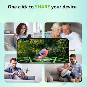 Ama-zon Offre Spéciale Mangeoire à oiseaux intelligente solaire personnalisée Caméra WIFI Réduction du bruit 2D/3D Détection de mouvement PIR Mangeoire à oiseaux intelligente - Product Image 2