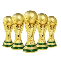 Penjualan Langsung Pabrik Kustom Piala Sepak Bola Dunia Hadiah 2022 Model Ornamen Piala Sepak Bola Dunia Kerajinan Tangan Souvenir Pertandingan Sepak Bola