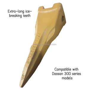 Dente per Benna Escavatore <span class=keywords><strong>Doosan</strong></span>, Codice 1219, per Modello 300, Parti Resistenti all'Usura e agli Urti - Product Image 6