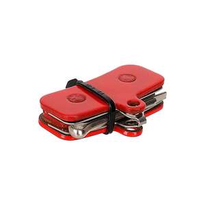 ผ้าเบรกดิสก์สีแดง M640 สำหรับจักรยาน สกู๊ตเตอร์ไฟฟ้า อะไหล่จักรยาน ผ้าเบรกเรซิ่นกึ่งโลหะ - Product Image 3