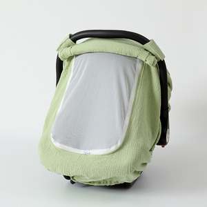 Bufanda de cochecito de lactancia infantil mejorada, portador de niño pequeño, dosel de asiento de coche, cubierta de cochecito de bebé - Product Image 3