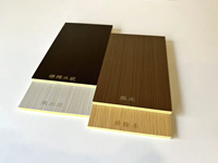 Panneaux de revêtement mural rigides WPC anti-collision résistants aux chocs 4mm 5mm pour villas modernes, étanches et au design graphique domestique