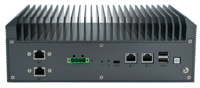Komputer Edge AI LCFC B400 Jetson AGX Xavier 32G Dual Network Ports Fanless Industrial Embedded PC 32TOPS Stock Server SOM