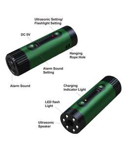 Ayı geyik sincap için açık kovucu Loud ses LED ışık çevre dostu ABS şarj edilebilir pil Powered 50-100 Sqm kapsama - Product Image 3