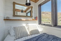Maison préfabriquée Maisons modernes en bois avec remorque pour espace de travail de bureau Cabine modulaire éco-consciente