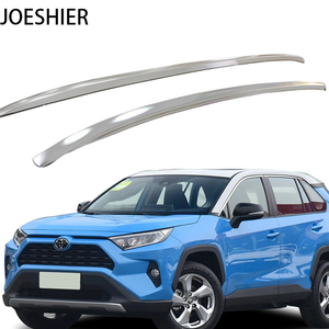 JOESHIER Wholesale 4x4 Car Roof Rack Cargo Carrier Fit For Toyota RAV4 2019-2025 Roof Rails Side Rail <b>Bars</b> Aluminum Alloy - Product Image 1