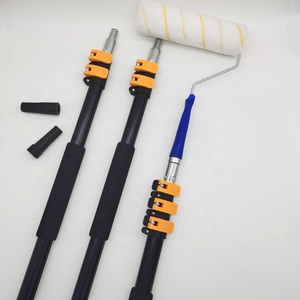 Nouveau produit nettoyeur de vitres pour rouleau de peinture à <span class=keywords><strong>bras</strong></span> long télescopique pôle extensible - Product Image 4