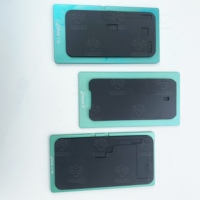 Moules stratifiés à infrarouges 3 pièces, pour iPhone 12 à 13 pro max, écran LCD, verre avant, OCA sur le cadre, réparation d'alignement, reconditionné