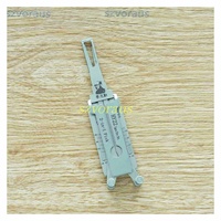 Lishi HY22 Gn/Dr/Bt, outil de serrurier professionnel en alliage d'aluminium, décodeur de serrure électrique à rainure en S, 2 en 1