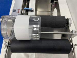 FF-50S半自动台式圆形塑料瓶罐不干胶贴标印刷机带不锈钢外壳 - Product Image 6
