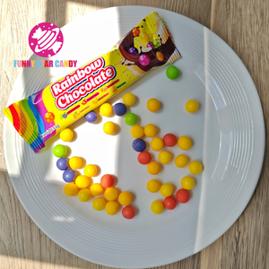 ODM - Bombones de <span class=keywords><strong>Chocolate</strong></span> Arcoíris Personalizados al por Mayor, Dulces Surtidos con Sabor a Frutas, Golosinas Multicolores, <span class=keywords><strong>Chocolate</strong></span> con Leche - Product Image 3