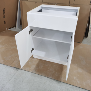 Sang trọng thanh lịch cổ điển tủ bếp gỗ rắn bồn rửa hiện đại cơ sở ván ép carcase bao gồm bản lề phụ kiện lớn nhà bếp thiết lập - Product Image 1