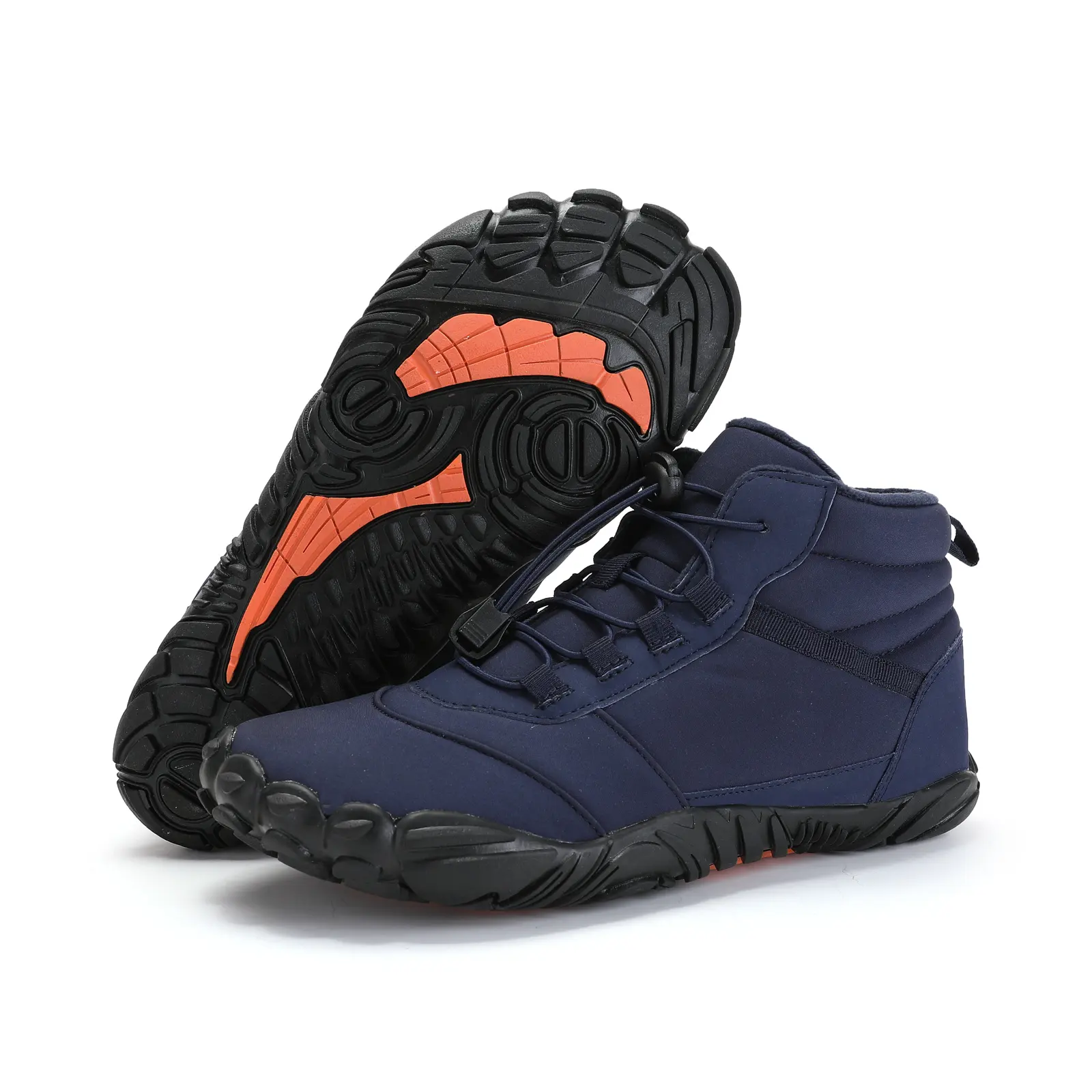 2022 New Style Zero Drop Wide Toe Box Minimalist Waterproof Trail Running barefoot shoes Hiking Winter Barefoot Boots