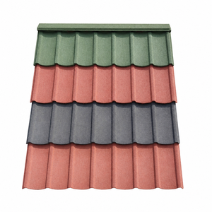 Tuile <span class=keywords><strong>de</strong></span> toiture en acier revêtu <span class=keywords><strong>de</strong></span> pierre, toiture standard en Alu-Zinc pour l'Amérique du Nord - Product Image 2
