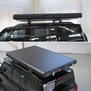 Tente de toit <span class=keywords><strong>rigide</strong></span> de haute qualité pour voiture, 3 places, noire, pour camping, 4x4, 5 places - Product Image 3