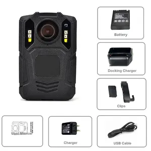 4G Cop Bodycamera Ondersteuning Gps Tracking/Live Streaming Eis Body