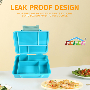 Aohea กล่องเบนโตะพลาสติก PP ความจุสูง - Product Image 4