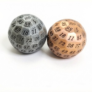 Nuevo Dado Esférico D100 de Metal Antiguo Personalizado 2026 con 100 Caras para <span class=keywords><strong>Dungeons</strong></span> and Dragons - Product Image 6