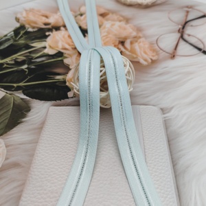 Ceinture élastique antidérapante Jacquard personnalisée à haute ténacité tissée à partir d'un matériau durable en spandex/nylon pour sacs et chaussures - Product Image 3