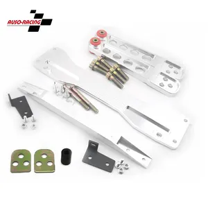 Peças de automóveis auso para honda civic, kit de suspensão com braço inferior de controle, cinta + suporte de subquadro, para honda civic es dx lx si em ep3 2001-2005