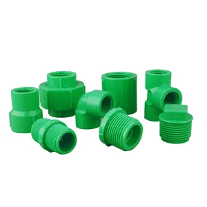 Chinese manufacturers Custom all size BS 4346 plastic PVC Female Elbow UPVC Thread Fittings