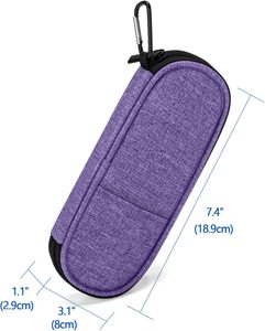 Sac isotherme pour insuline Oxford avec fermeture éclair et fonction de conservation de la fraîcheur, portable pour le transport de médicaments - Product Image 5