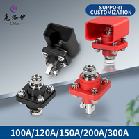 Connecteurs BESS 400A – Bloc de jonction de borne de batterie traversant le panneau, barre omnibus en cuivre haute intensité pour VR, marine, solaire, hors réseau, camping-car