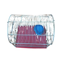 Nouveau Style petites maisons d'oiseaux en métal moyen belle oiseau perroquet canari Cages avec bouton fermeture nid pour petit animal de compagnie élevage