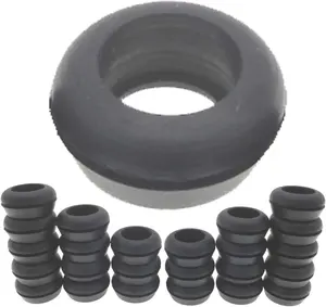 3/4 Inch Id Donut Rubber Doorvoerring Rubberen Grommets Voor Prikkeldraad Elleboog Tee Rechte Y Connector