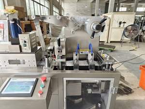 Otomatik hızlı kabarcıklar Packer makineleri otomatik Mini doz DPP 80 sıvı kabartma ambalaj makinesi - Product Image 3