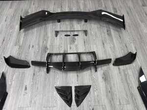 Bodykit de voiture en Fiber de carbone de haute qualité BTC pour Chevrolet <span class=keywords><strong>Corvette</strong></span> C8 nouvelle condition diffuseur de lèvre avant jupes latérales capot de becquet - Product Image 3