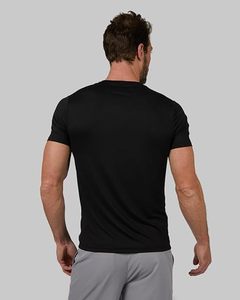 T-Shirt Nera Oversize <span class=keywords><strong>Personalizzata</strong></span> con Logo, Maglietta Pesante da Uomo 100% Cotone, <span class=keywords><strong>Stampa</strong></span> <span class=keywords><strong>Personalizzata</strong></span> - Product Image 4